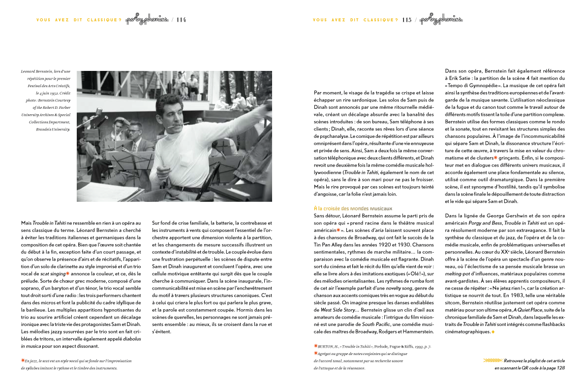 	Revue Polyphonies, musique classique, revue de musique classique,	Design graphique, mise en page, typographie, direction artistique,	Studio de design graphique, Paris,	Agencements graphiques	