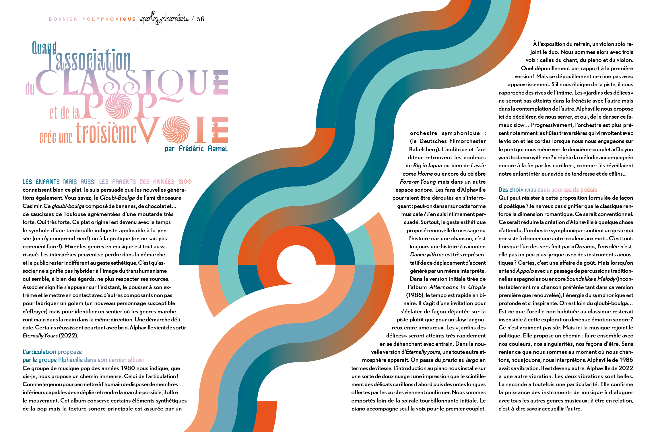 	Revue Polyphonies, musique classique, revue de musique classique,	Design graphique, mise en page, typographie, direction artistique,	Studio de design graphique, Paris,	Agencements graphiques	